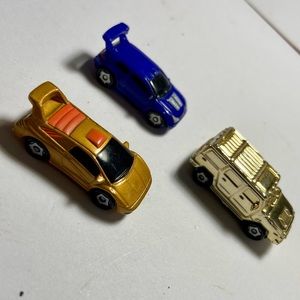 Vintage, 2004 Lot of 3  Miniature Cars